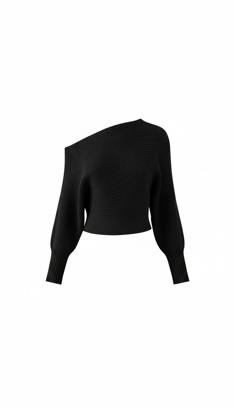 Off-Shoulder Sweater