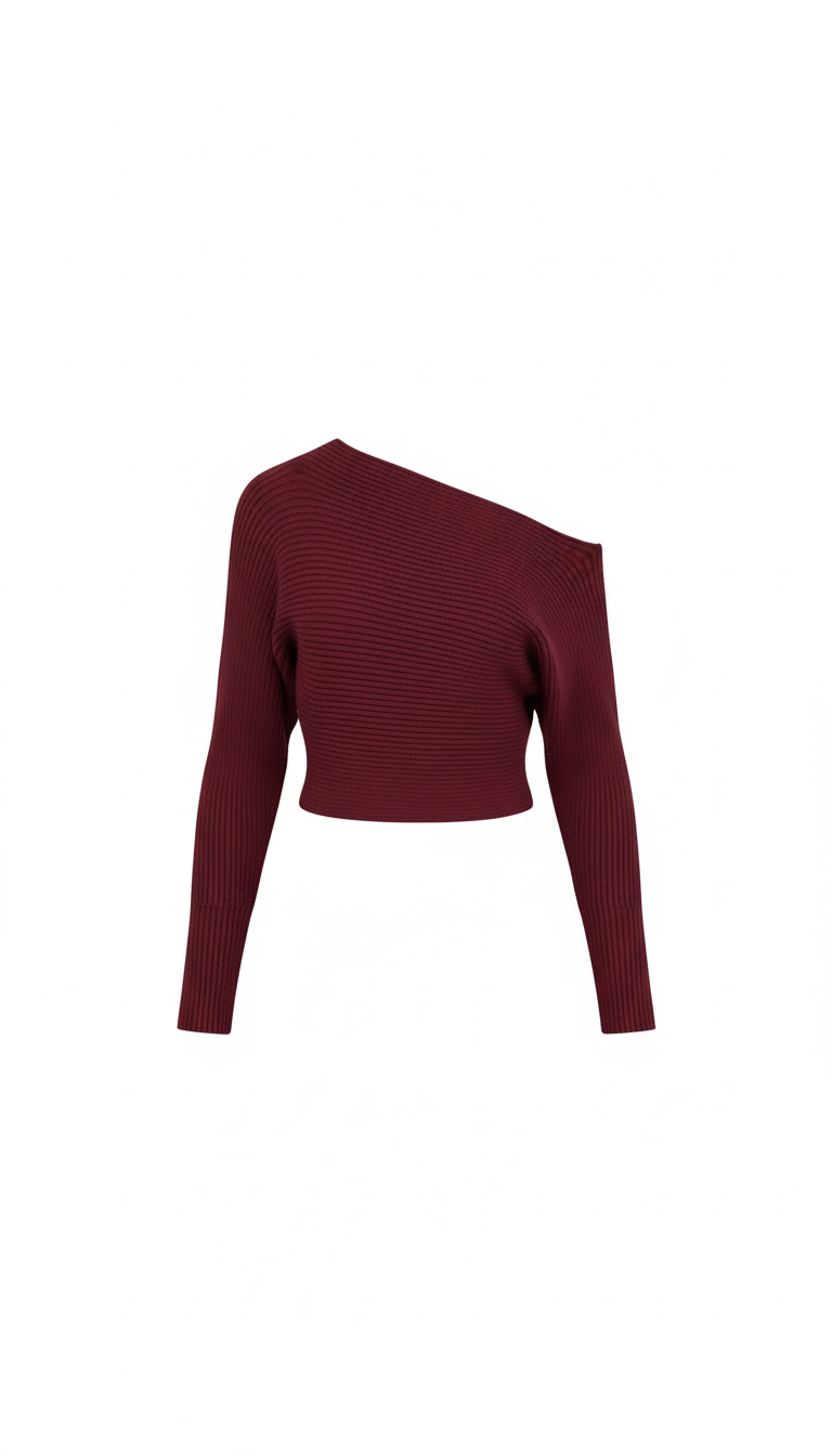 Off-Shoulder Sweater