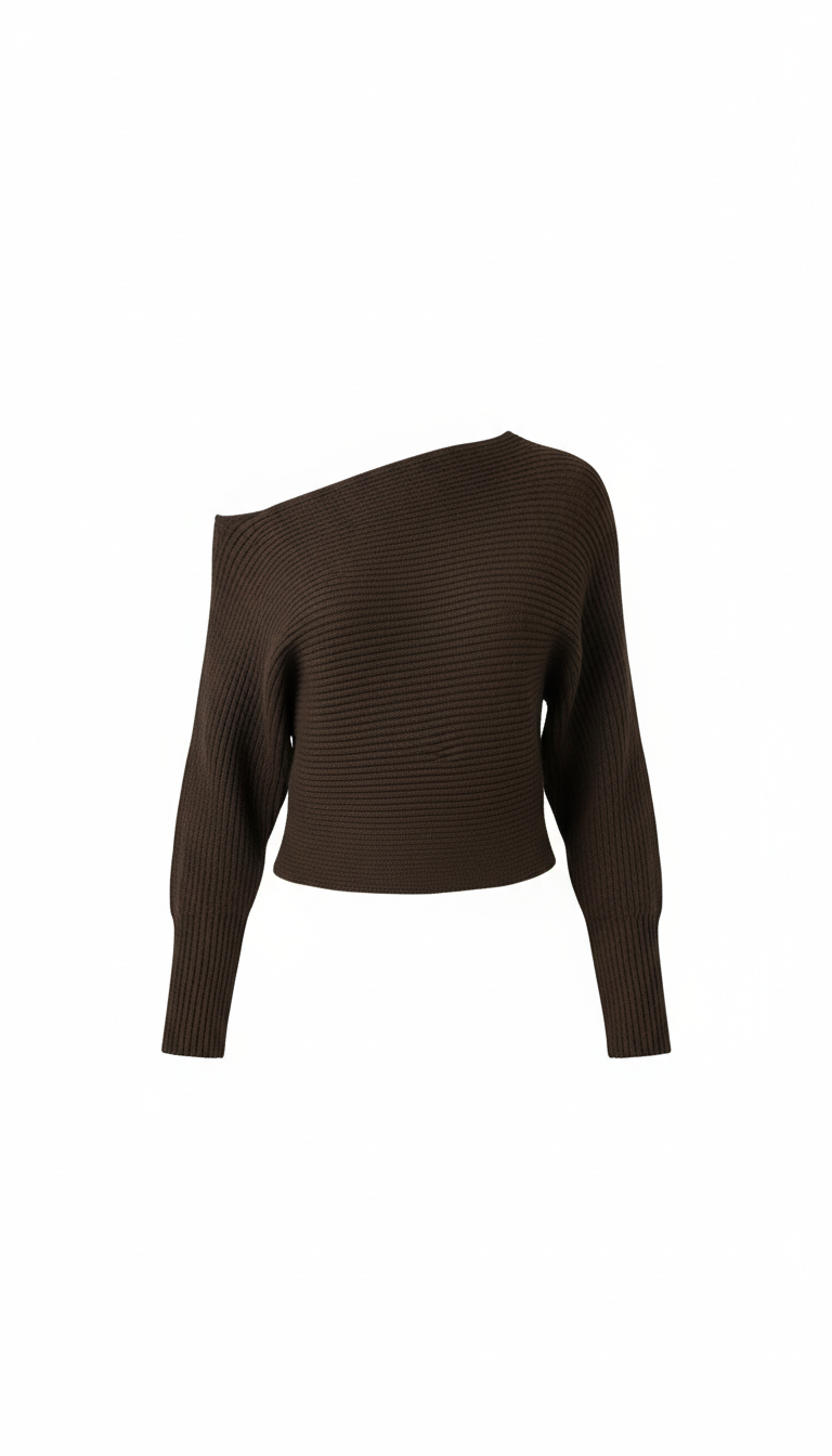 Off-Shoulder Sweater