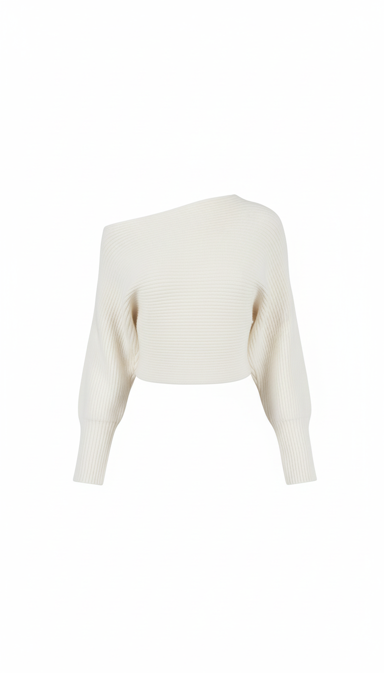 Off-Shoulder Sweater